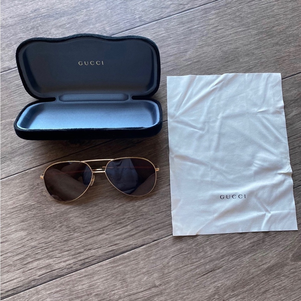 Gucci Aviator Men’s Sunglasses